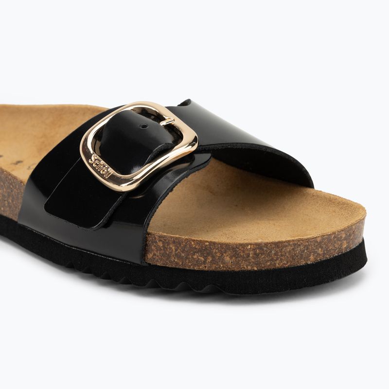 Papuci pentru femei Scholl Kathleen Printed Leather black 7