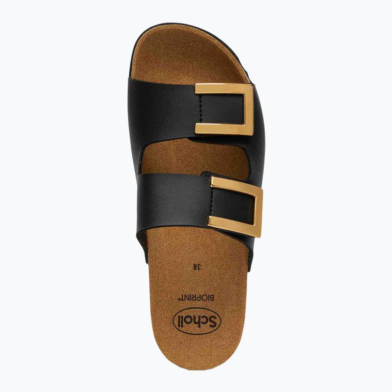 Papuci pentru femei Scholl Monterey 2 Straps Ad Med black 3