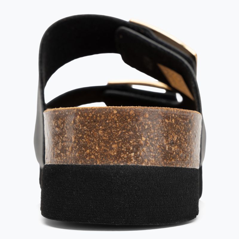 Papuci pentru femei Scholl Monterey 2 Straps Ad Med black 6