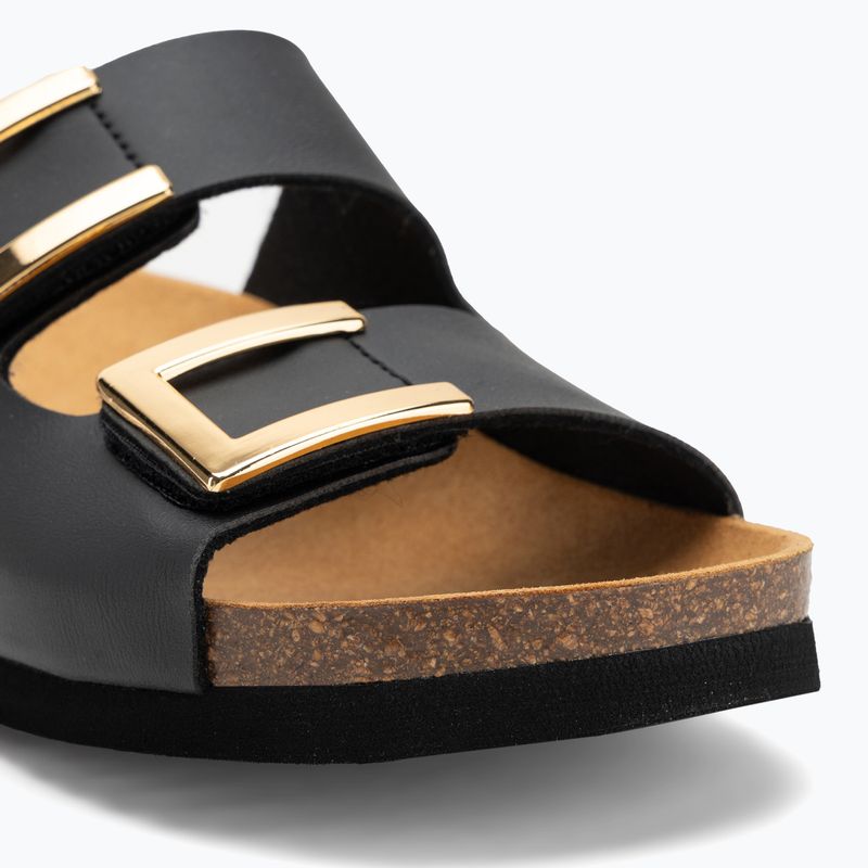 Papuci pentru femei Scholl Monterey 2 Straps Ad Med black 7