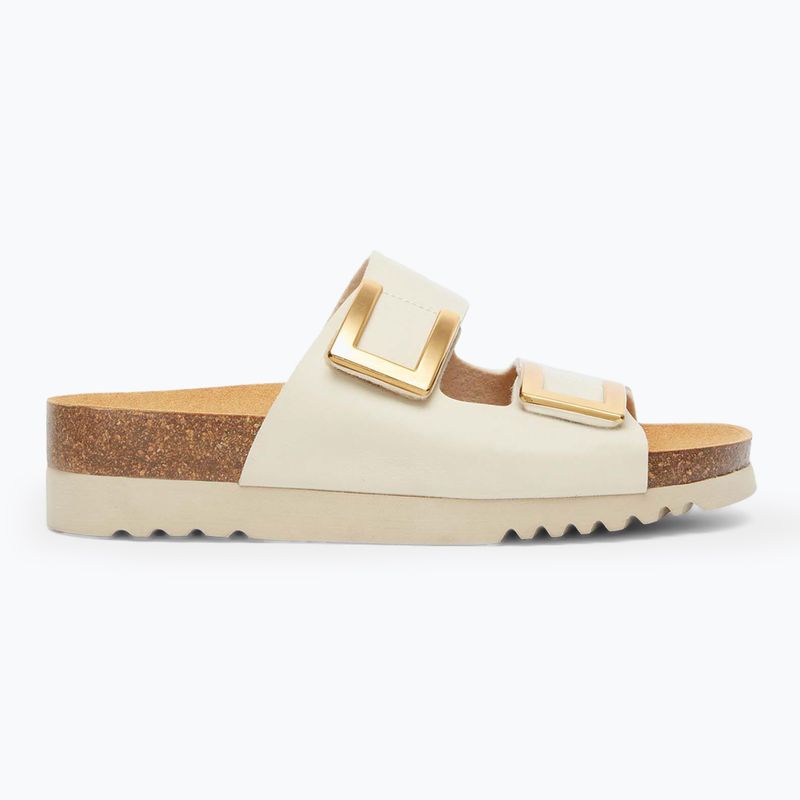 Papuci pentru femei Scholl Monterey 2 Straps Ad Med ivory 2