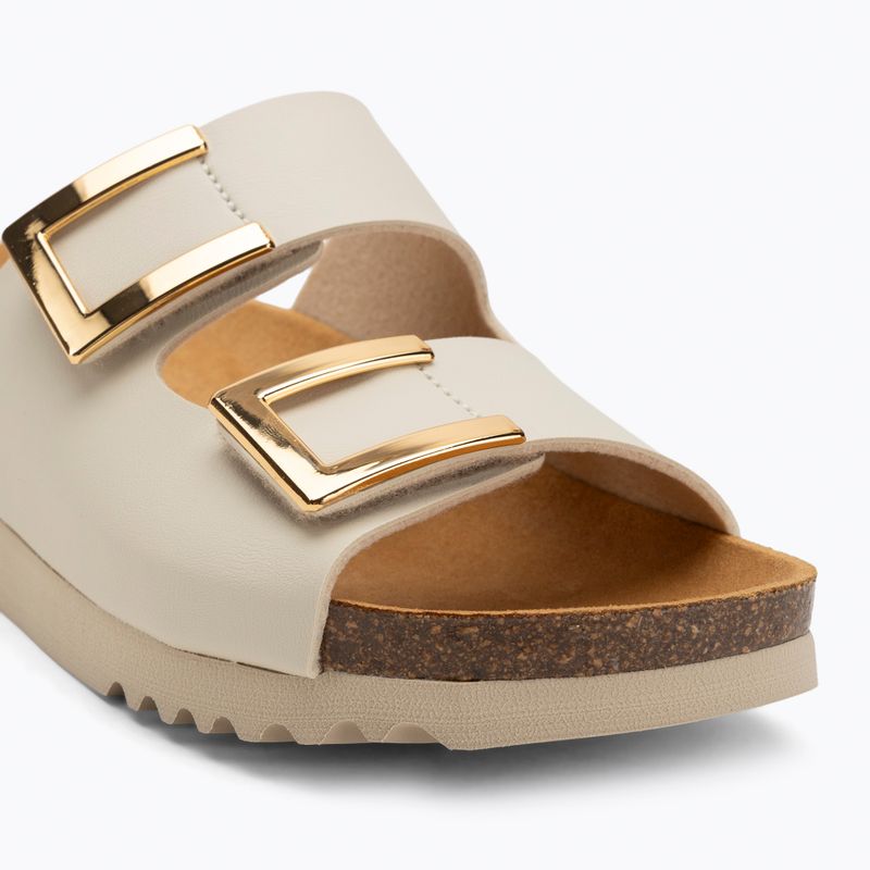 Papuci pentru femei Scholl Monterey 2 Straps Ad Med ivory 7