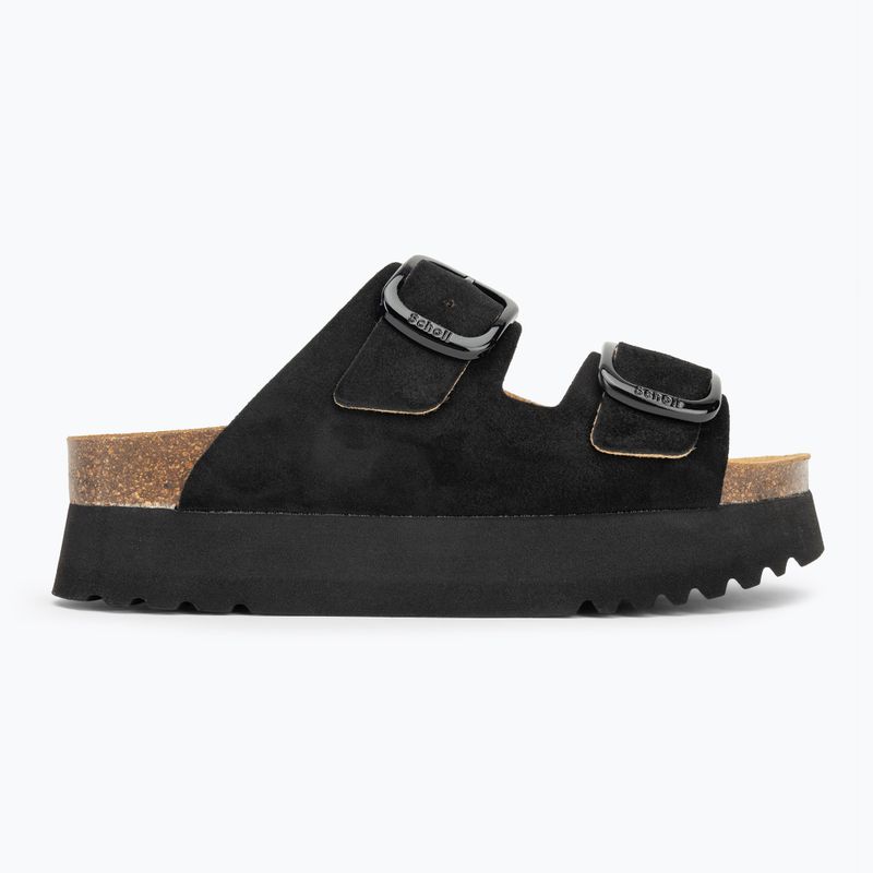 Papuci pentru femei Scholl Lucie Suede black 2