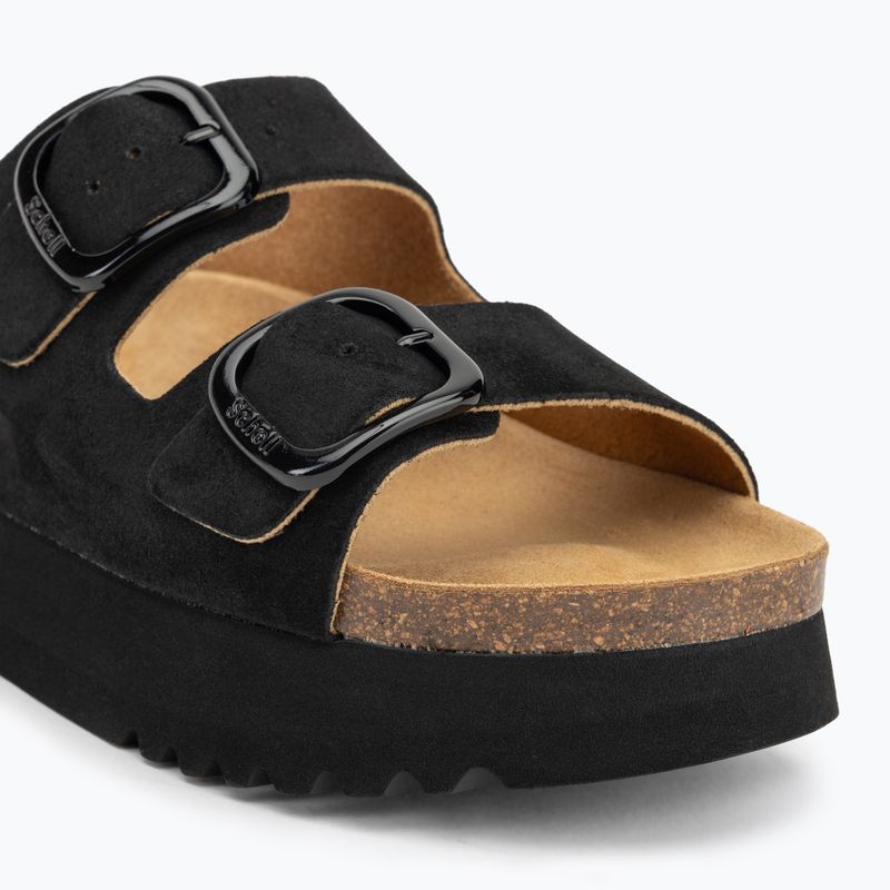 Papuci pentru femei Scholl Lucie Suede black 7