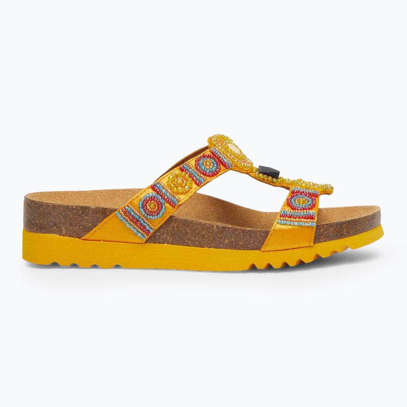 Femeii Scholl New Bogota Wedge Med tangerine flip-flops 2
