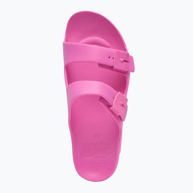 Papuci pentru femei Scholl Bahia Med bublegum 3