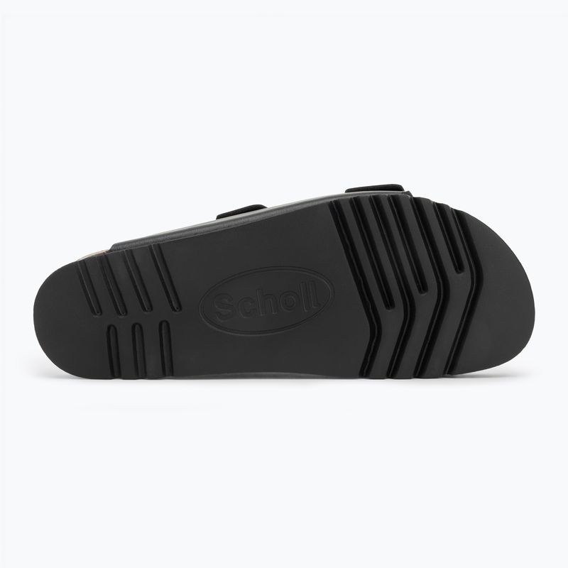Papuci pentru femei Scholl Josephine Laminated black 4