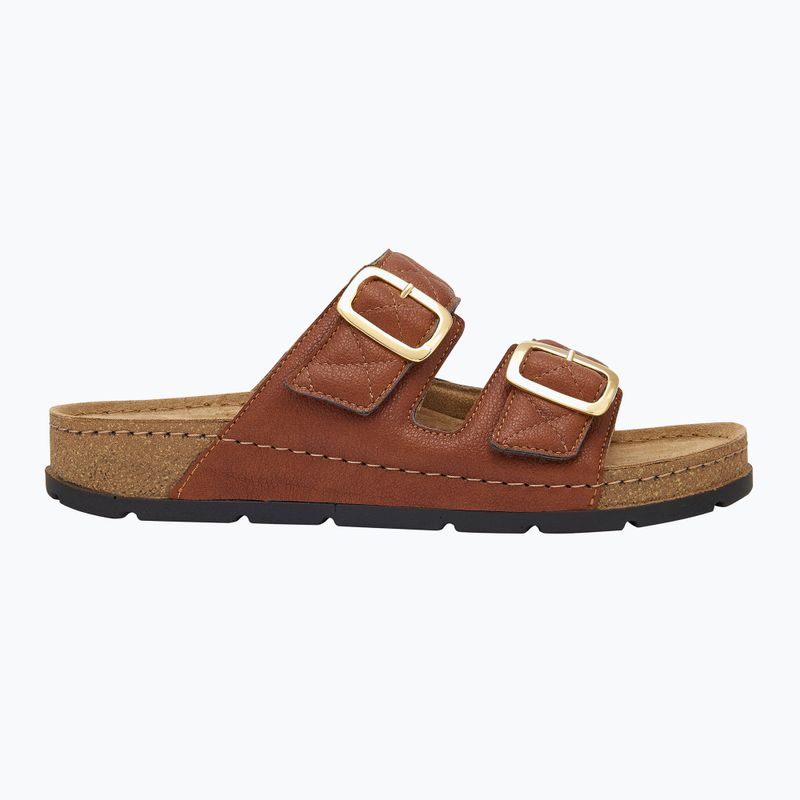 Papuci pentru femei Scholl Bora 2 Straps Med tobacco 2
