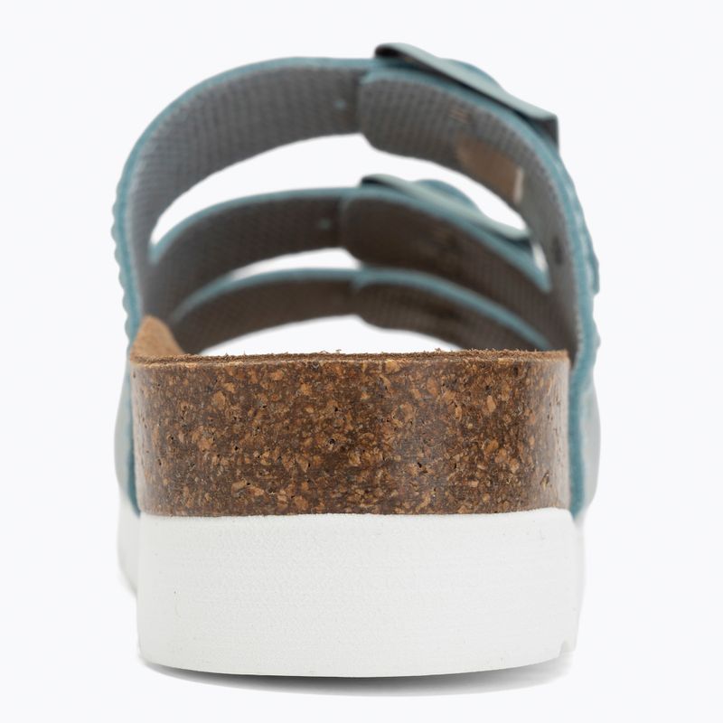 Papuci pentru femei Scholl Rio Wedge Ad Med pale blue 6