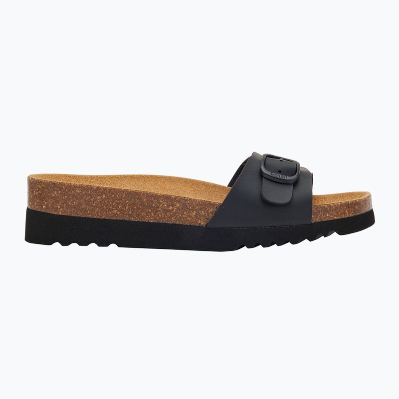 Papuci pentru femei Scholl Ginni Wide Med black