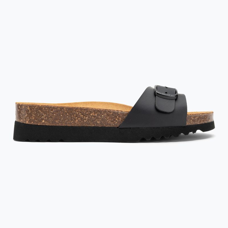 Papuci pentru femei Scholl Ginni Wide Med black 2