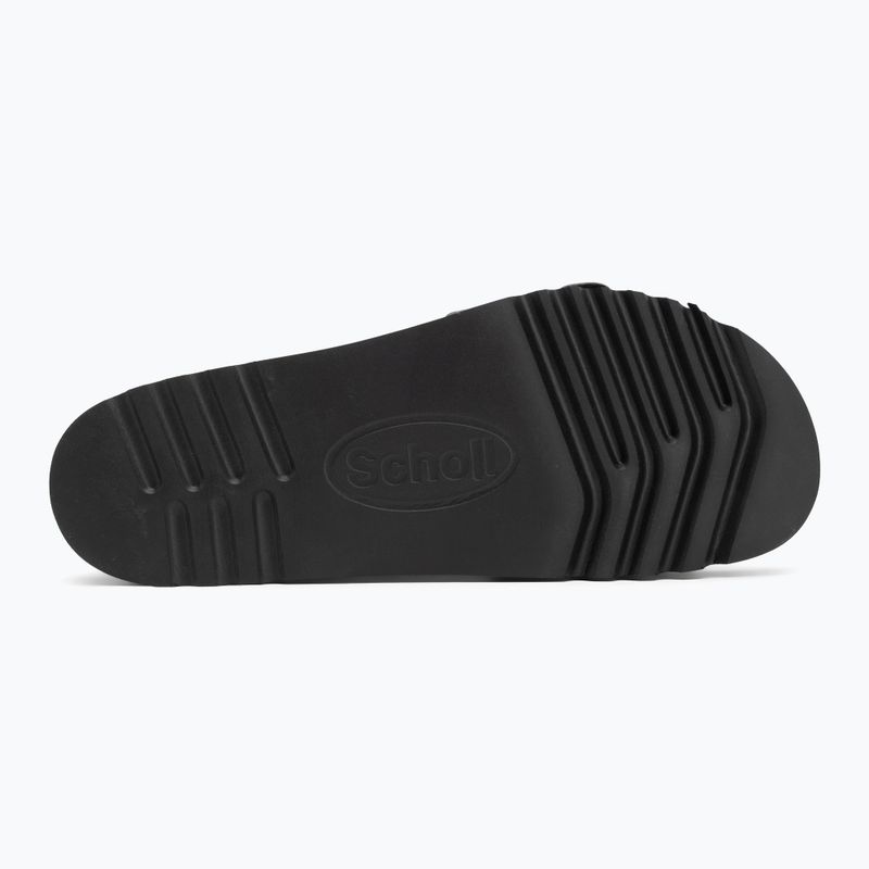 Papuci pentru femei Scholl Ginni Wide Med black 4