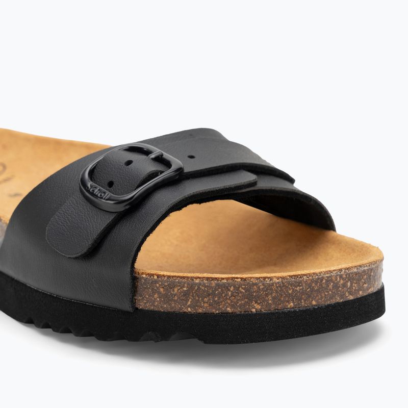 Papuci pentru femei Scholl Ginni Wide Med black 7