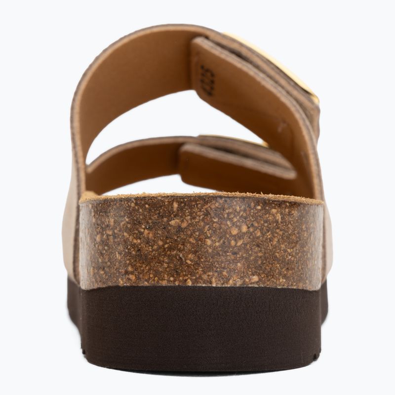 Șlapi de damă Scholl Montery 2 Straps Ad Med bej 6
