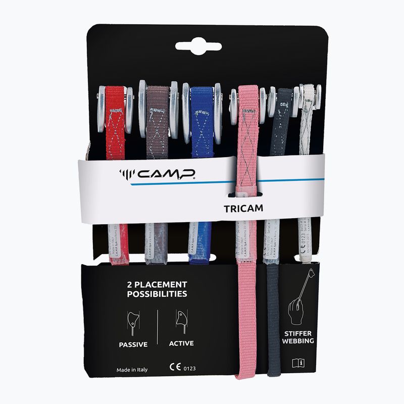 Set de siguranțe pentru escaladă CAMP Tricam 6 pcs 2
