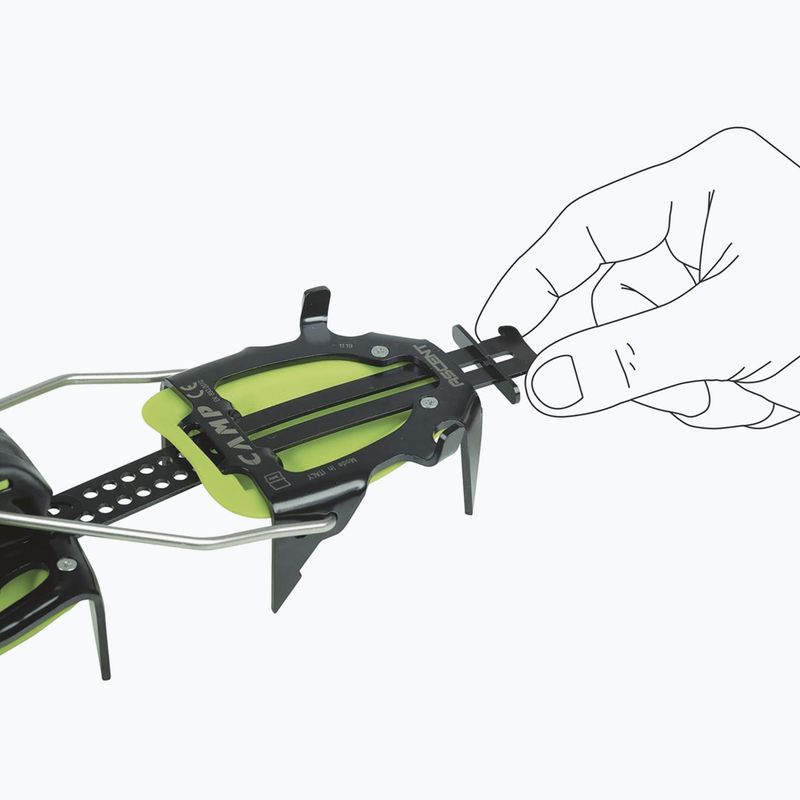 Crampoane automate CAMP Alpinist Pro - Auto/Semi Automatic green 9