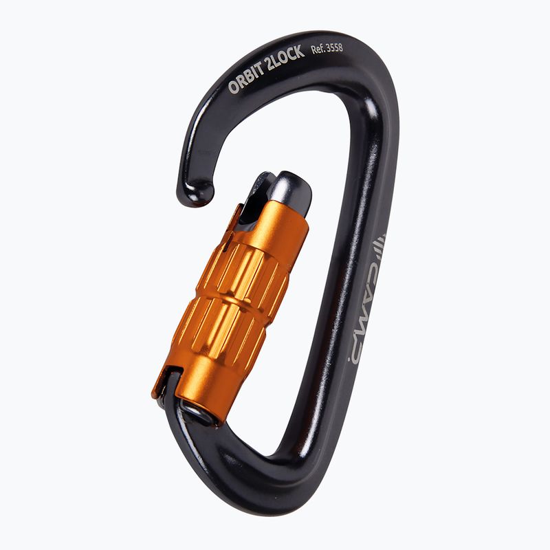 Carabinieră CAMP Orbit 2Lock gun metal/orange 2