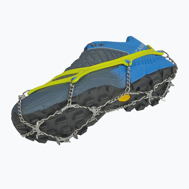 Crampoane pentru încălțăminte CAMP Ice Master Ultralight lime/light blue 3