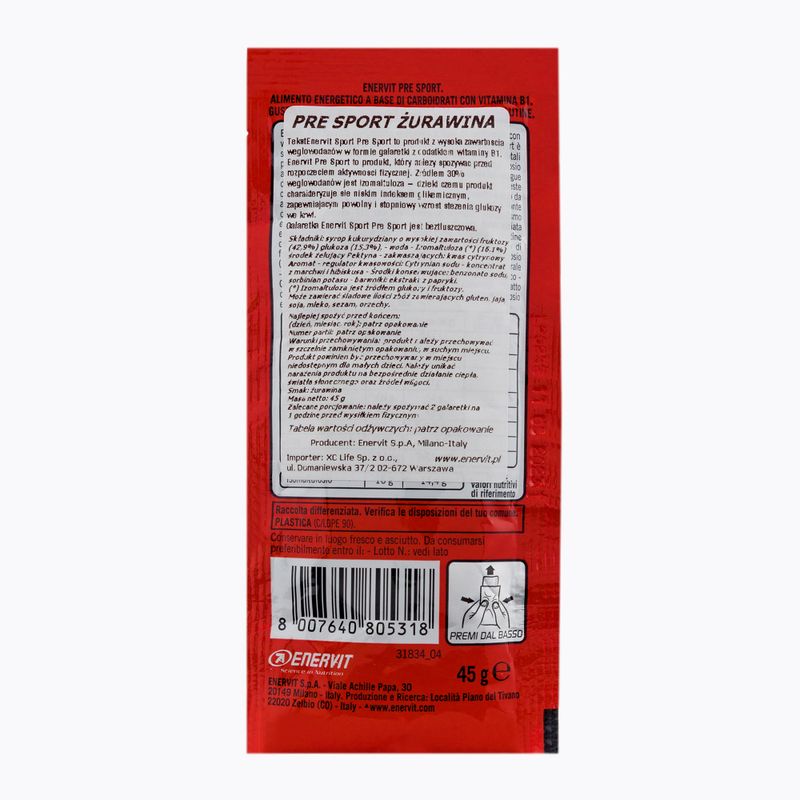 Pre Sport Enervit carbohidrați 45g afine 98595 2