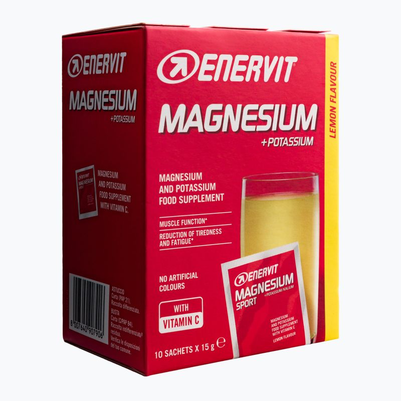 Magneziu cu potasiu + vitamina C Enervit 98038 10 x 15 g
