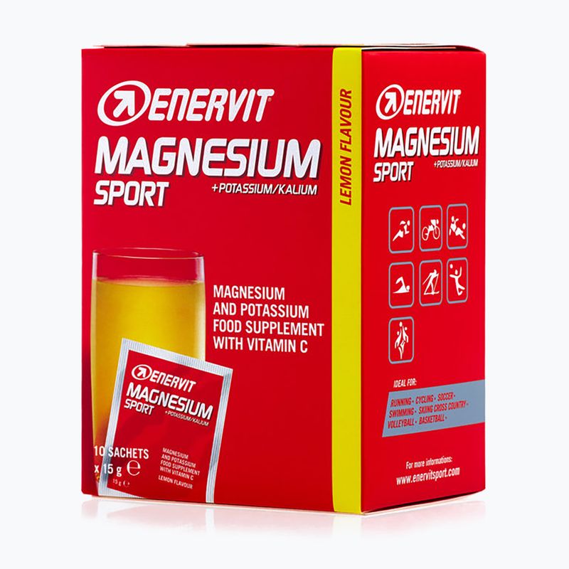 Magneziu cu potasiu + vitamina C Enervit 98038 10 x 15 g 3