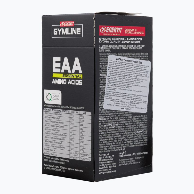 EAA Gymline Kyowa Enervit 10 pliculețe de lămâie 90917 2