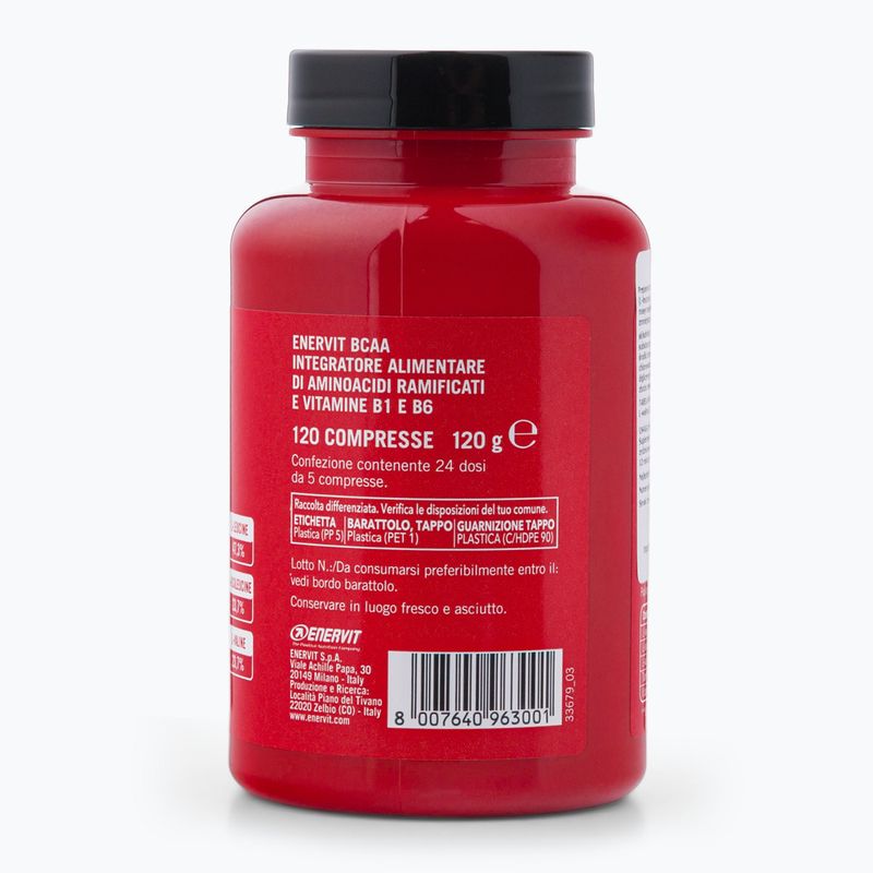 BCAA Enervit 96300 120 tablete 3