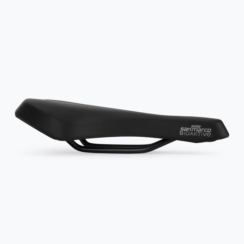 Șa de bicicletă SAN MARCO Sportive Biofoam Open Small 0-30° black matte 2