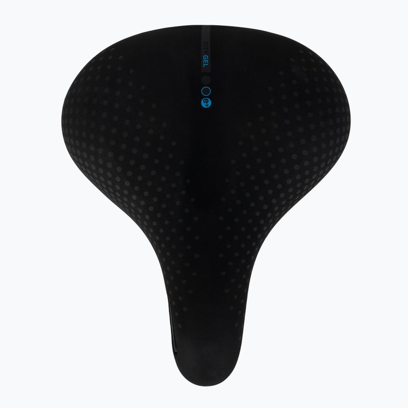 Șa de bicicletă SAN MARCO City Gel Small 60-90° negru 3