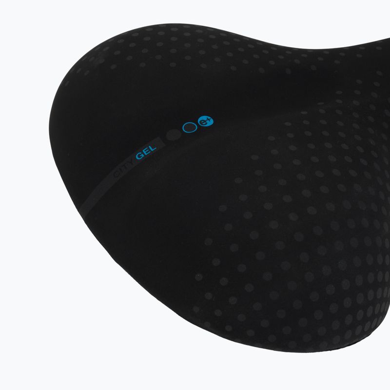 Șa de bicicletă SAN MARCO City Gel Small 60-90° negru 5