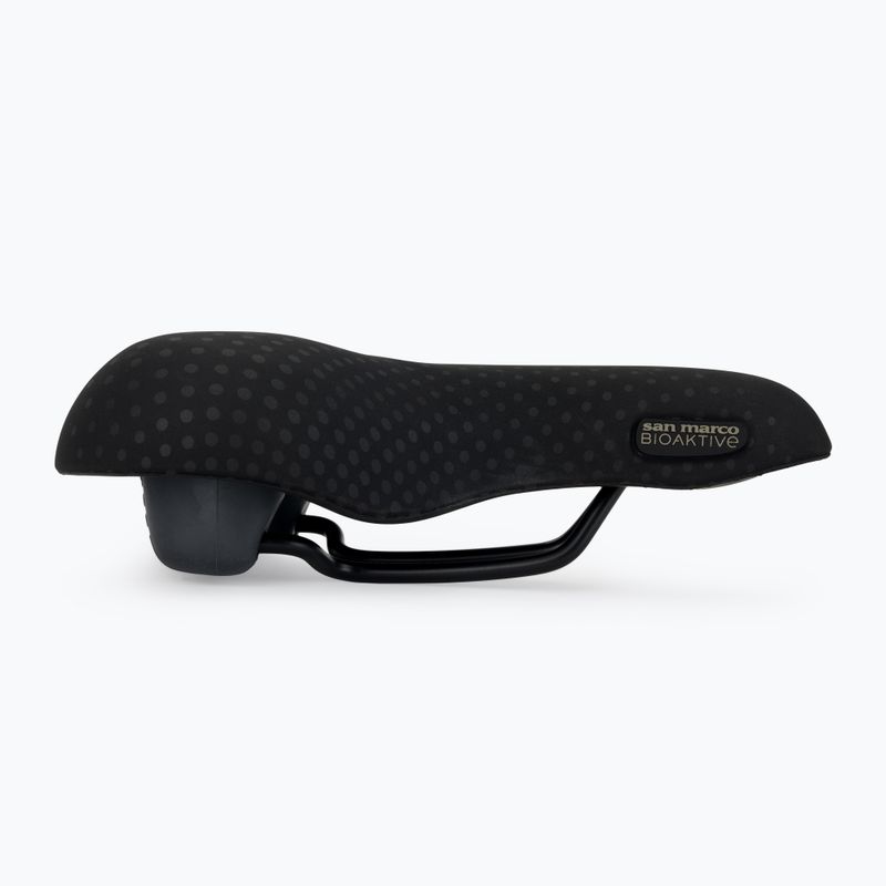 Șa de bicicletă SAN MARCO Trekking Gel Large 30-60° negru 2