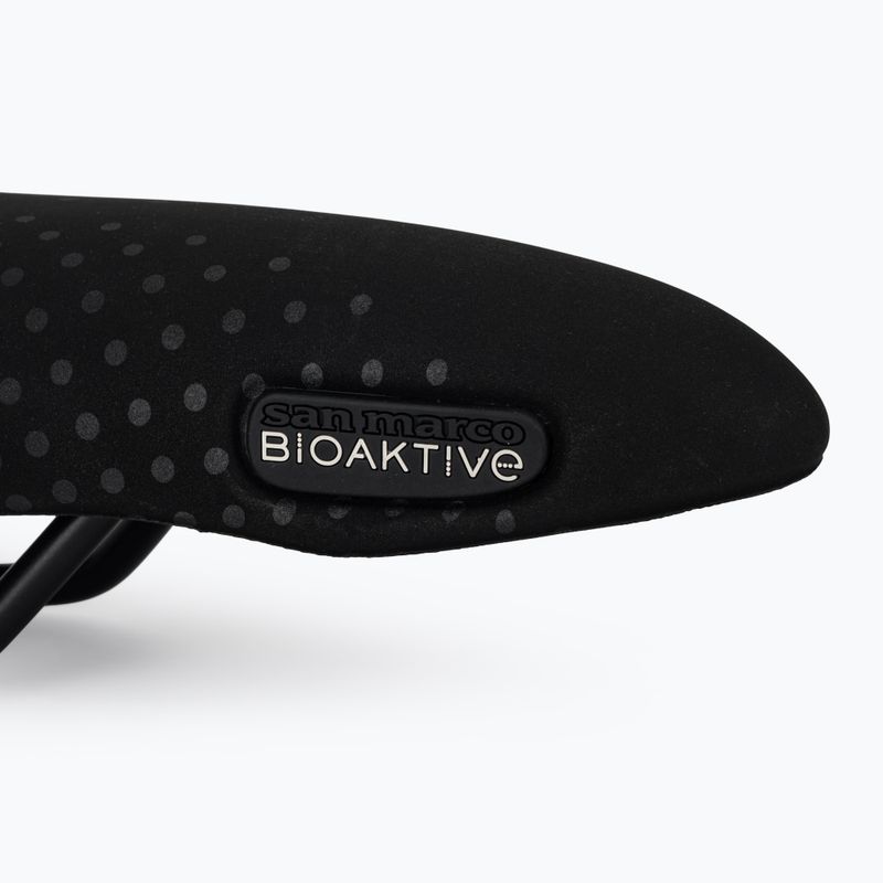 Șa de bicicletă SAN MARCO Trekking Gel Small 30-60° negru 6