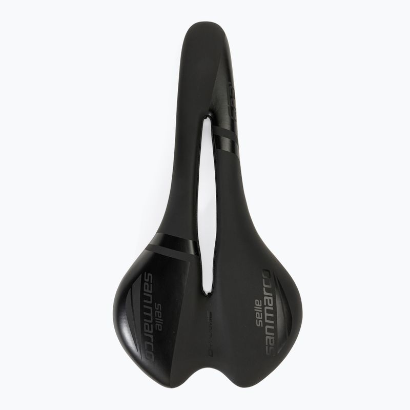 Șa de bicicletă SAN MARCO Era Dynamic Wide Open black 3