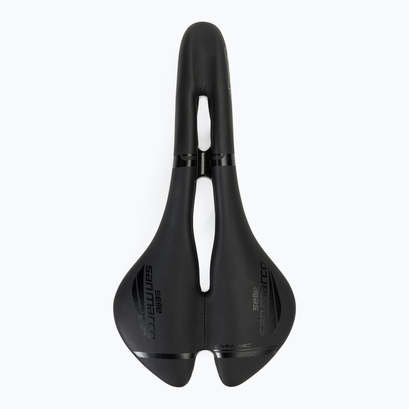 Șa de bicicletă SAN MARCO Aspide Dynamic Wide Open black 3