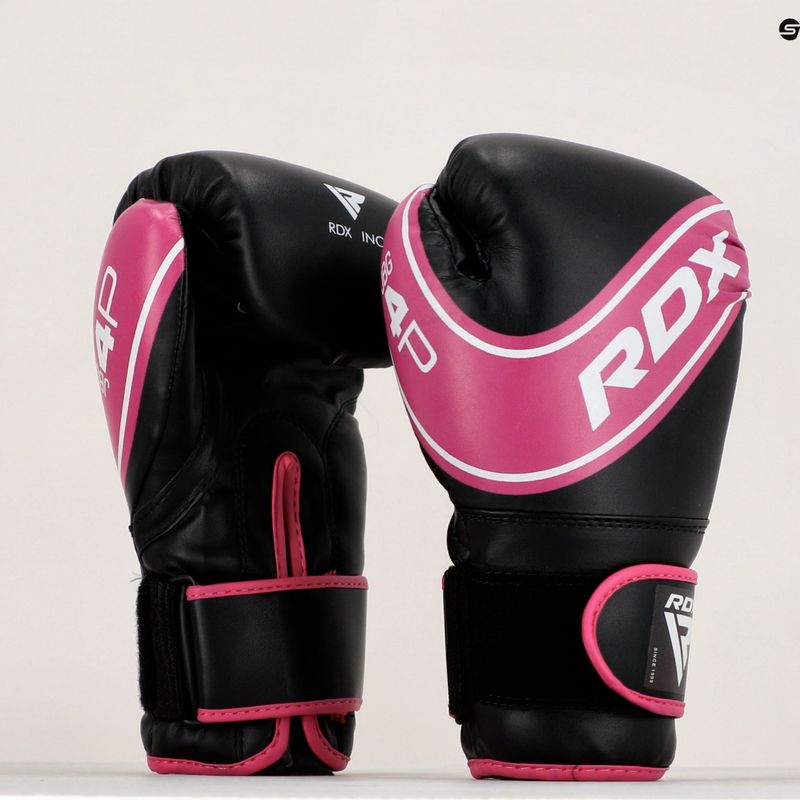 RDX mănuși de box pentru copii negru și roz JBG-4P 13
