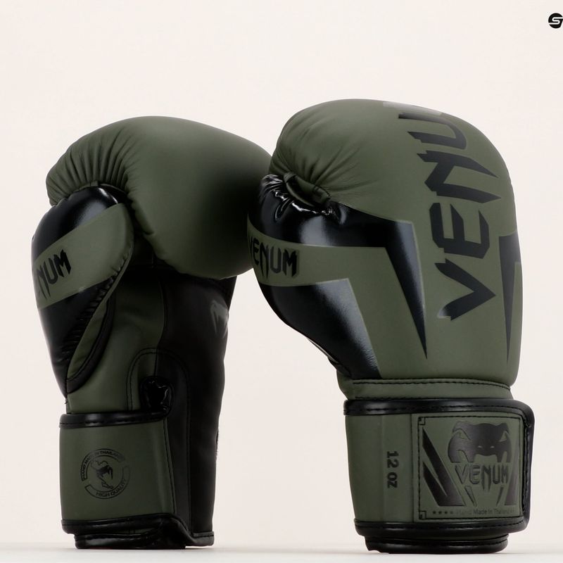 Mănuși de box pentru bărbați Venum Elite verde VENUM-1392 8