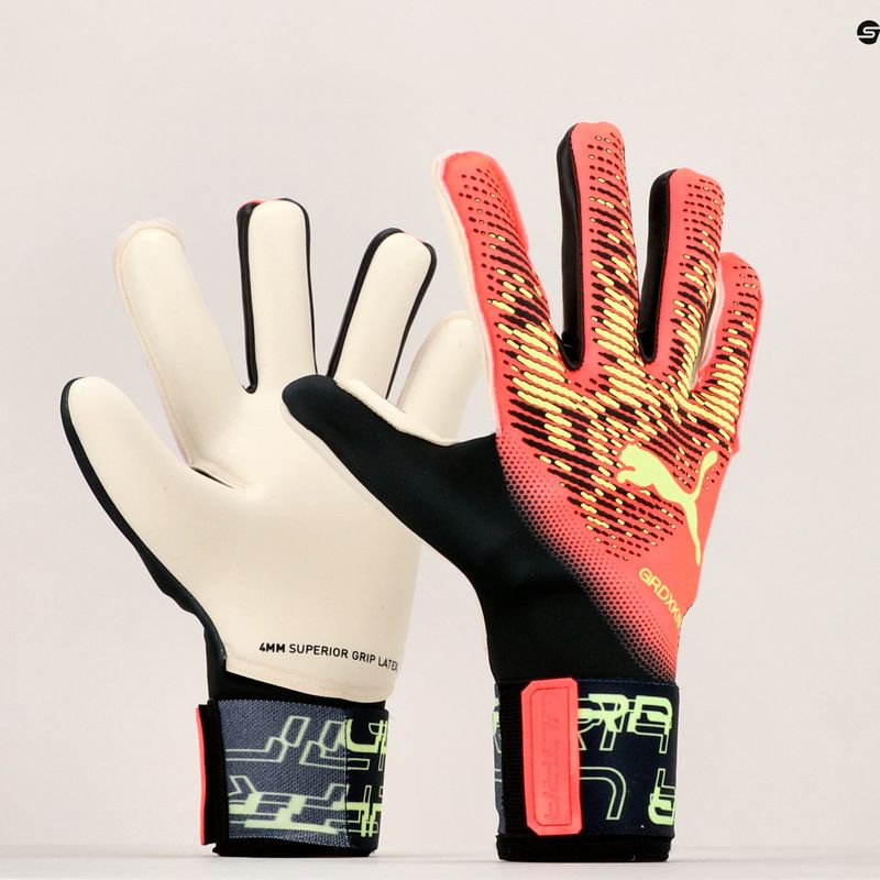 Mănuși de portar PUMA Ultra Grip 1 Hybrid roșu 041827 02 7
