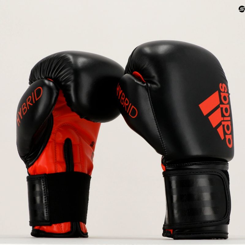 Mănuși de box adidas Hybrid 50, negru, ADIH50 13