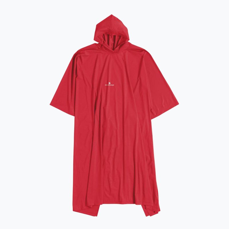 Pelerina de ploaie Ferrino Poncho roșie 65161ARR