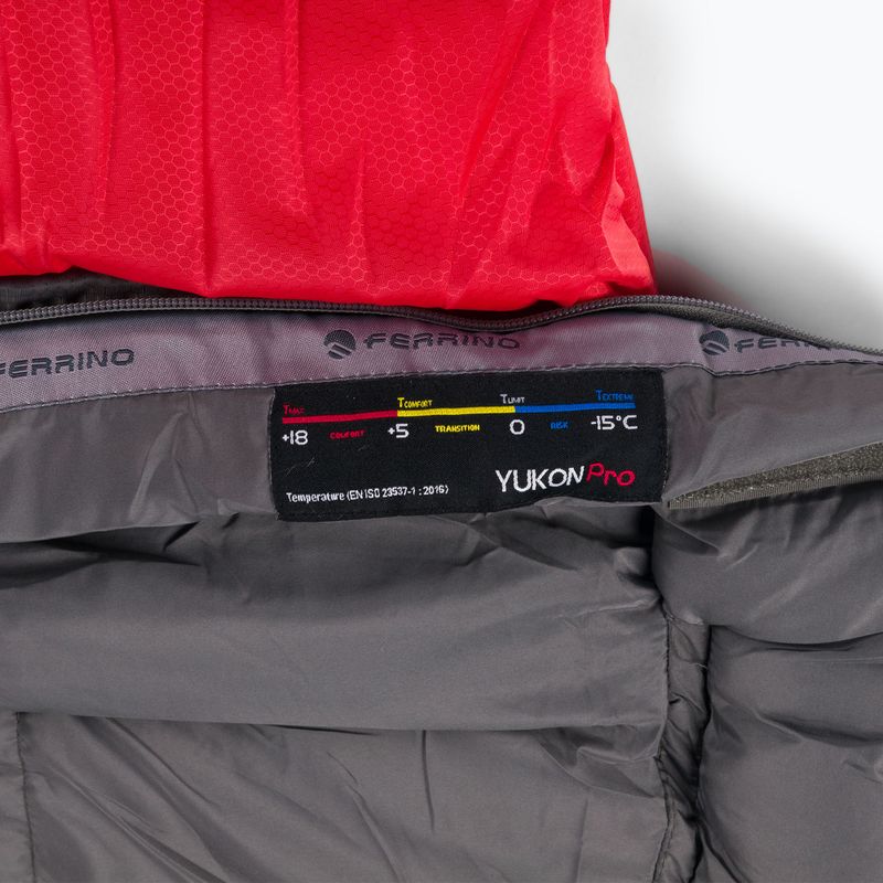 Ferrino Yukon Pro sac de dormit portocaliu 86359IAA 8
