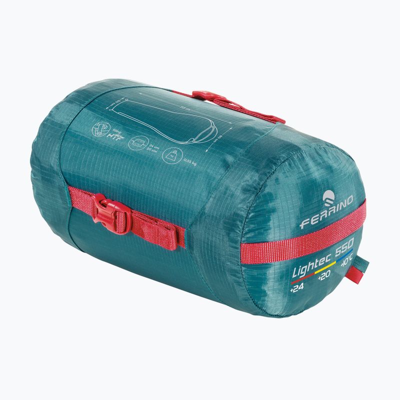 Ferrino Lightech 550 Ferrino Lightech 550 nou sac de dormit verde 8