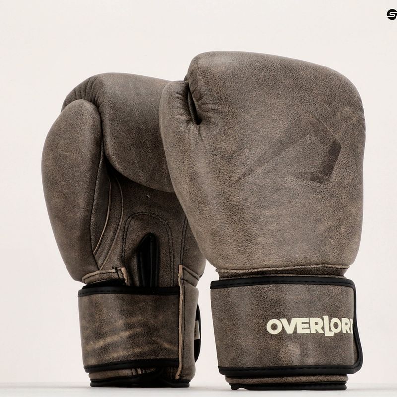 Overlord Old School Old School maro mănuși de box 100006-BR/10OZ 7