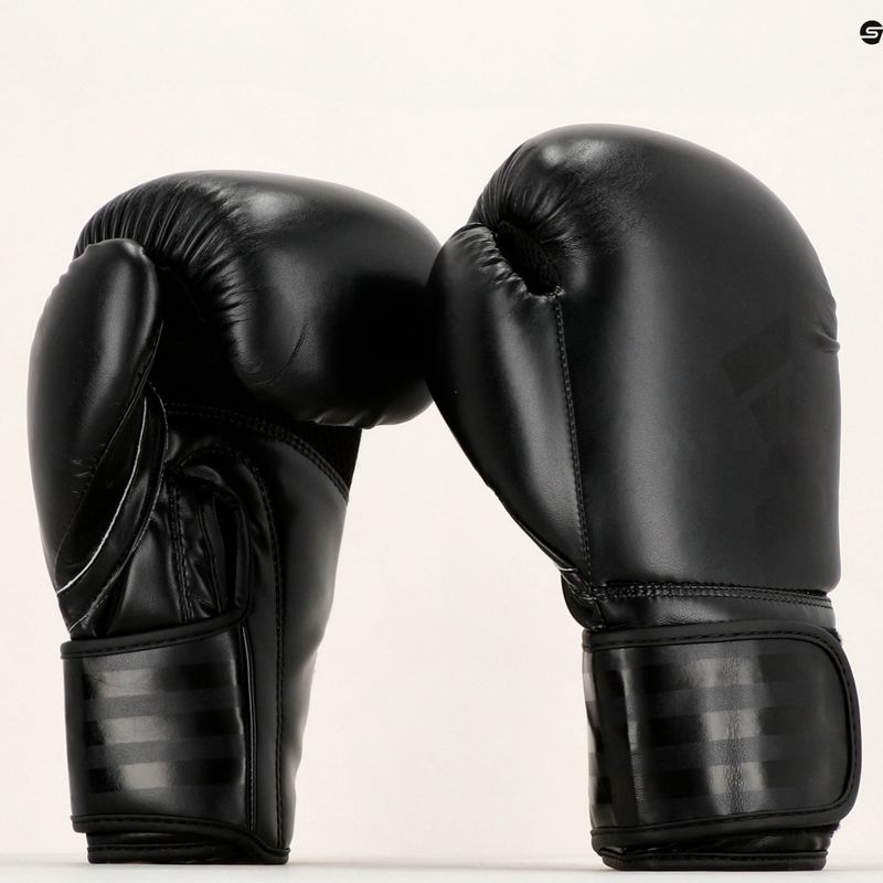 Mănuși de box adidas Hybrid 80, negru, ADIH80 7