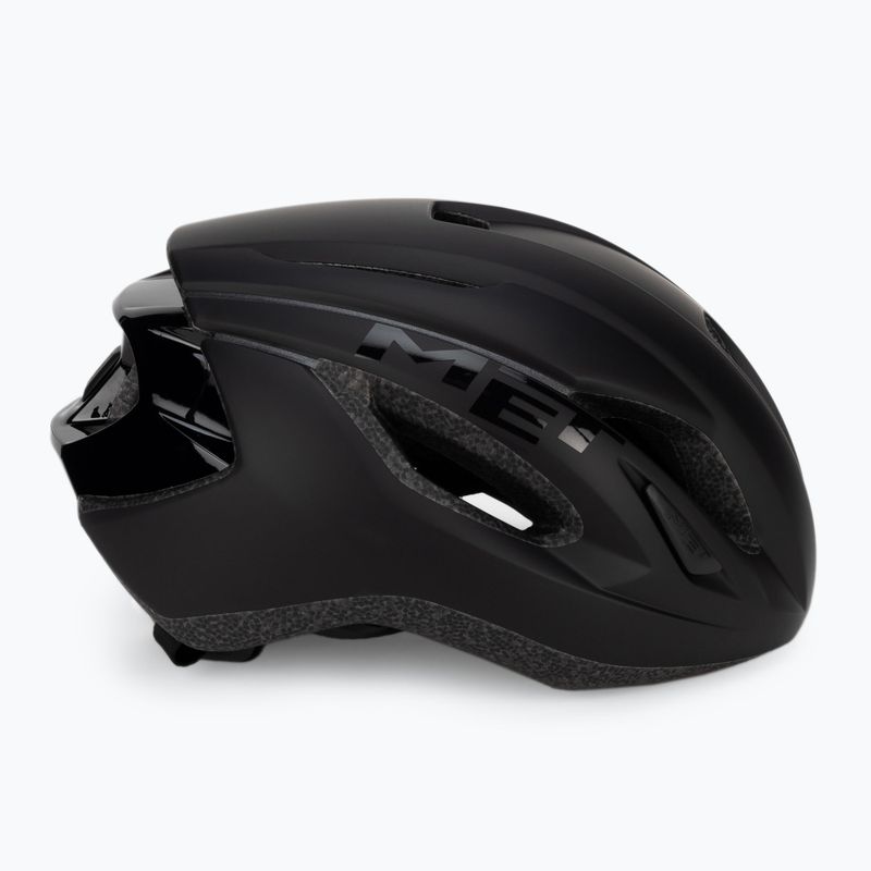 Cască de biciclist MET Strale negru 3HM107MONO1 3