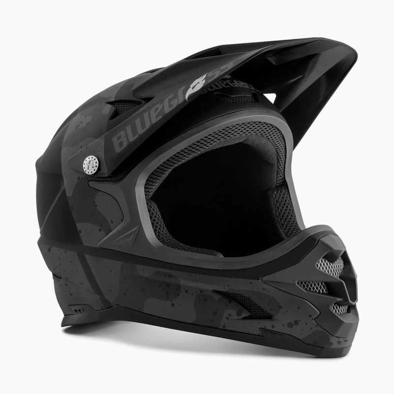 Bluegrass casca de bicicleta Intox negru camo mat