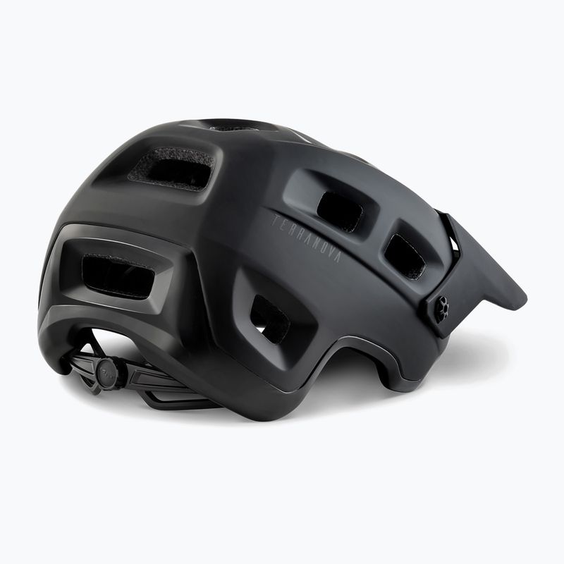 MET casca de bicicleta Terranova negru mat lucios 2