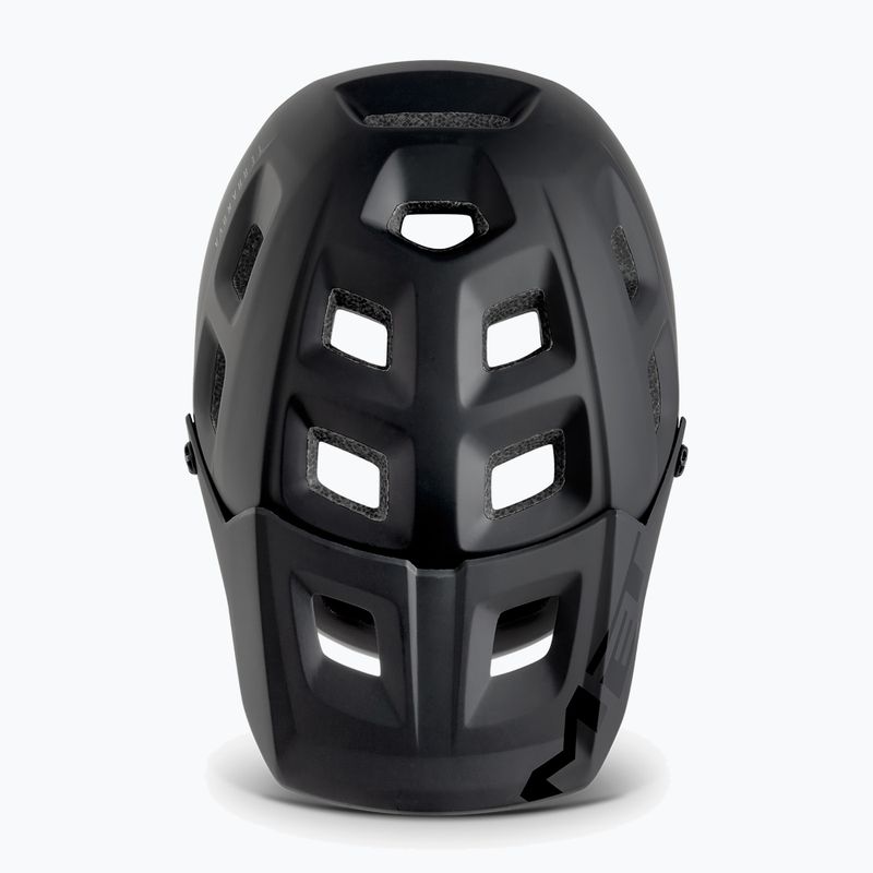 MET casca de bicicleta Terranova negru mat lucios 4