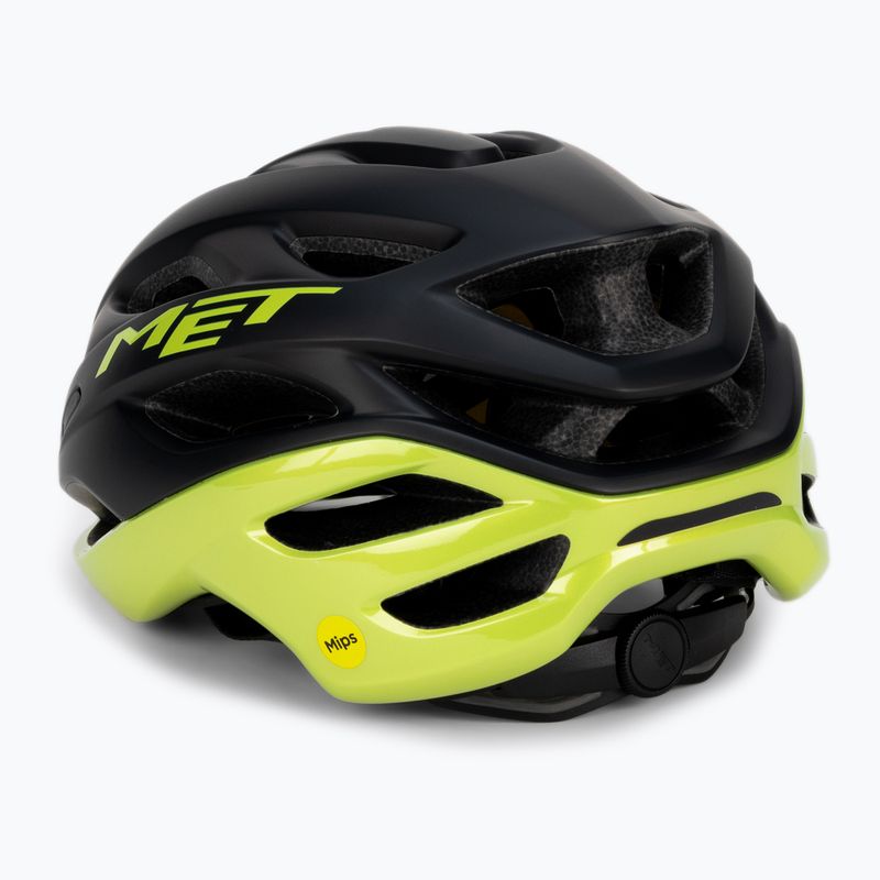Cască de bicicletă MET Estro Mips negru/galben 3HM139CE00MGI1 4
