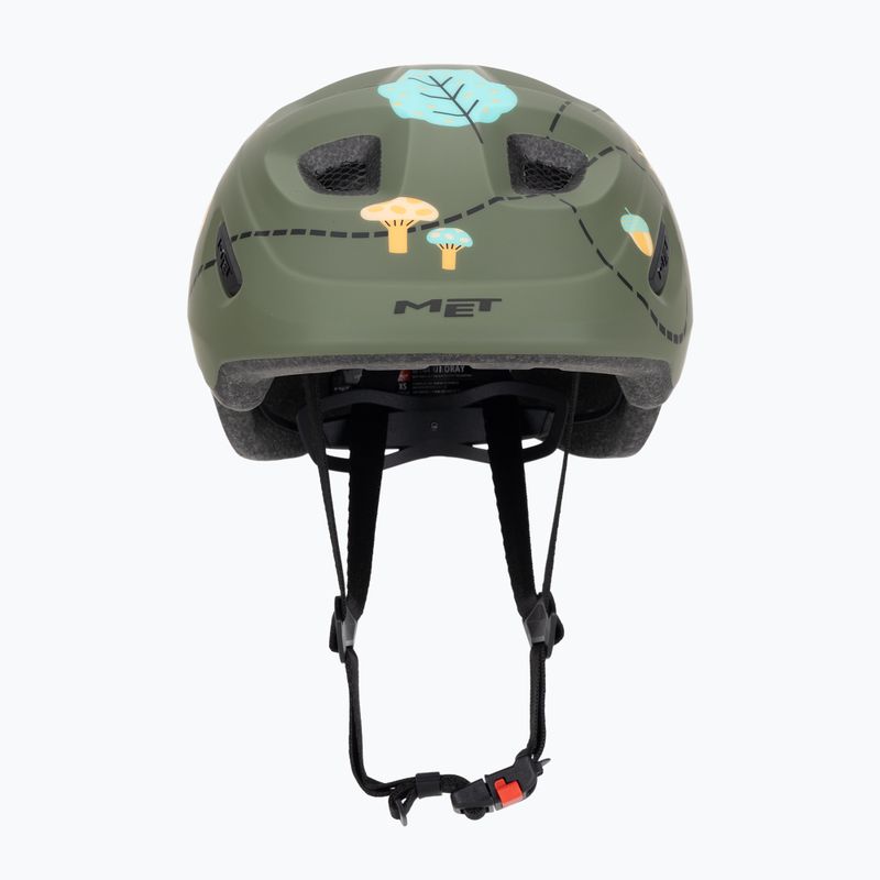 Cască de bicicletă pentru copiiMET Hooray green forest glossy 2