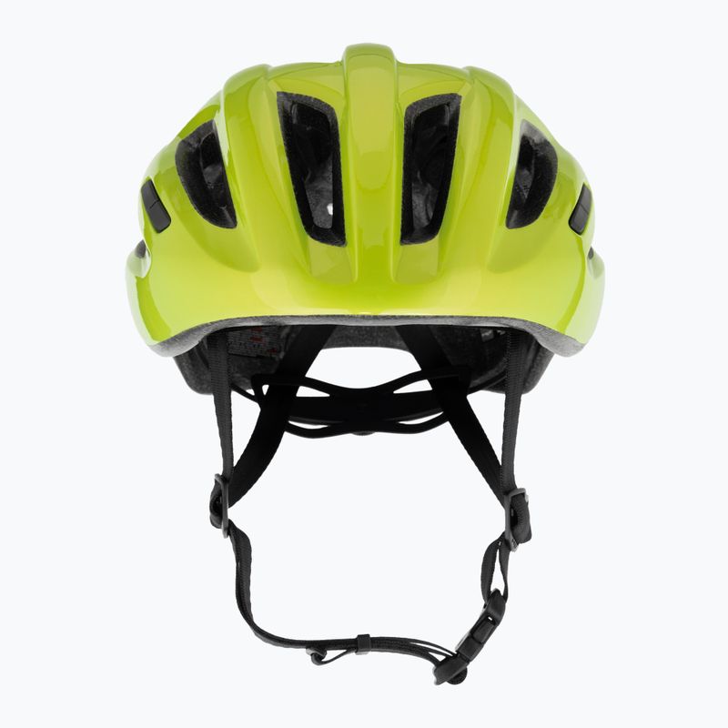 Cască de bicicletă MET Idolo lime yellow metallic glossy 2